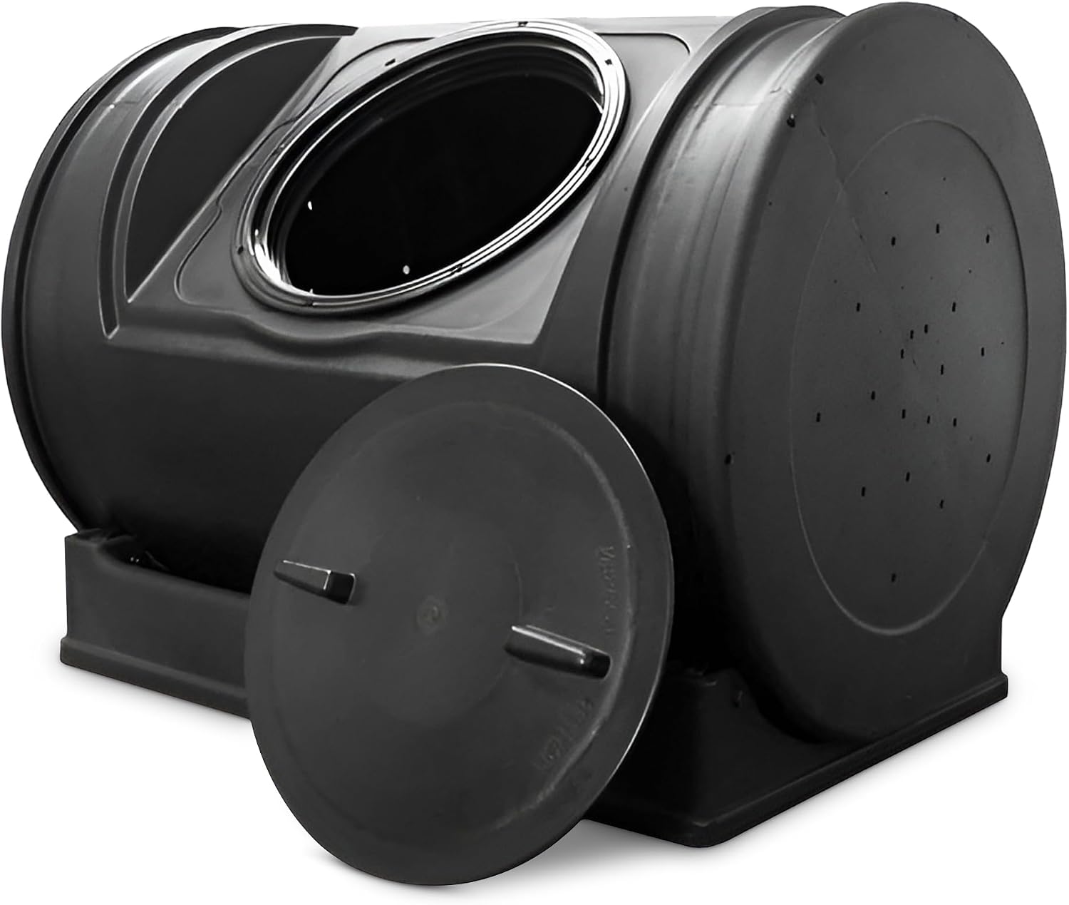 Compost Bin - Buitencomposteringsbak, grote draaiende afvalrecyclingcontainer, tuinafvalorganizer met