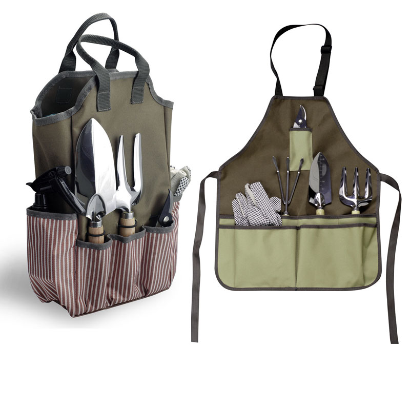 Gardening Tools Set - Tuin gereedschapset 12-delig, heavy-duty, roestvrij staal,