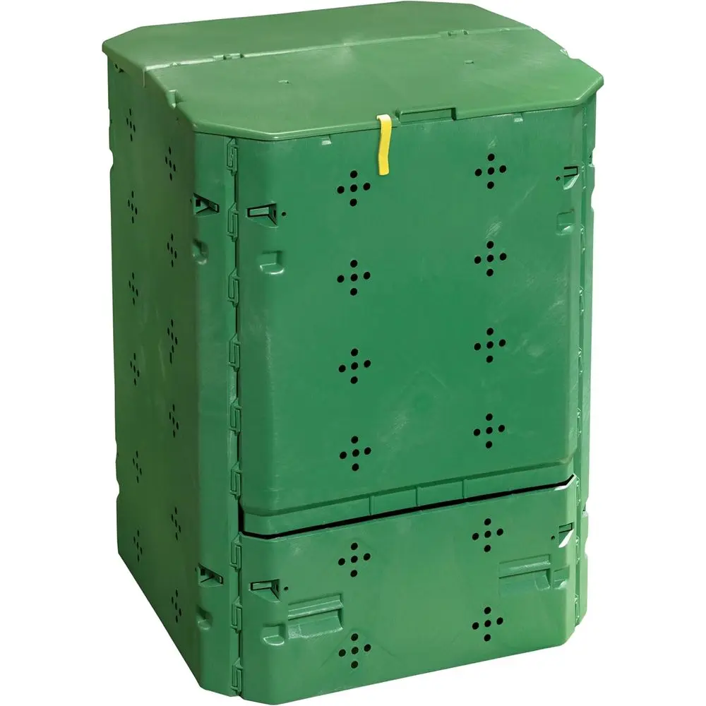 Compost Bin - 600L Groene Bio Compostbak met Deksel