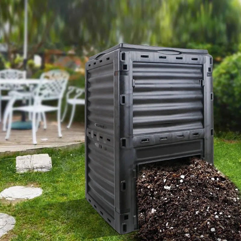 Compost Bin - Compostbak voor buiten, voor keukenafval &