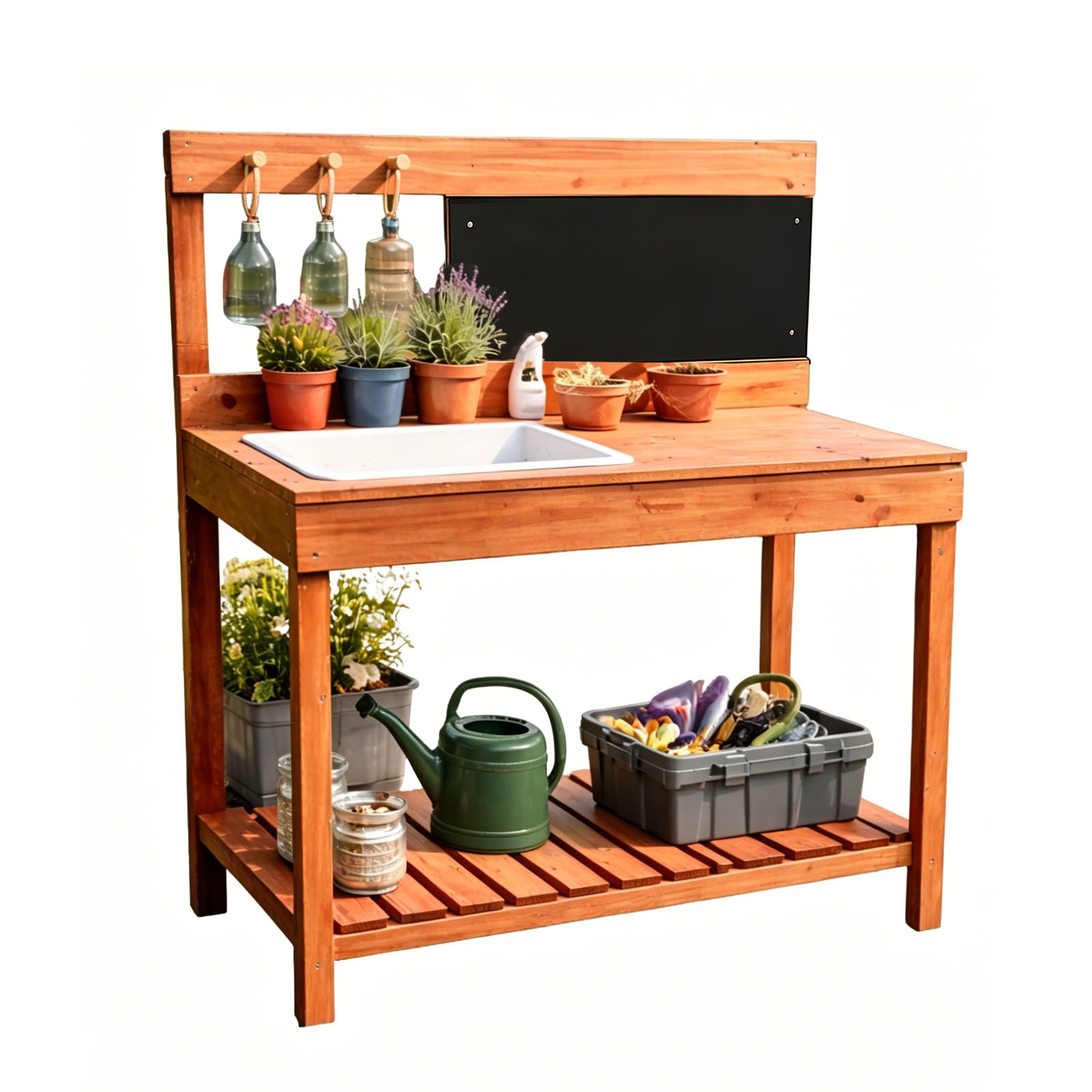 Gardening Tools Wooden - Houten plantentafels voor kinderen, binnen en