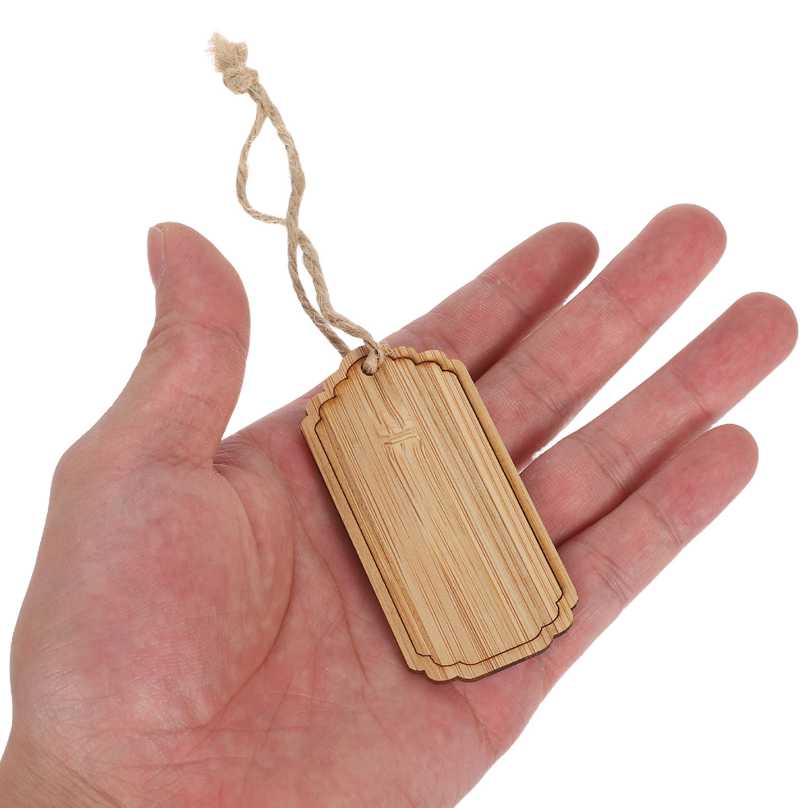 Garden Label Marker - 20 stuks bamboe plantenmarkeringen hangende tags