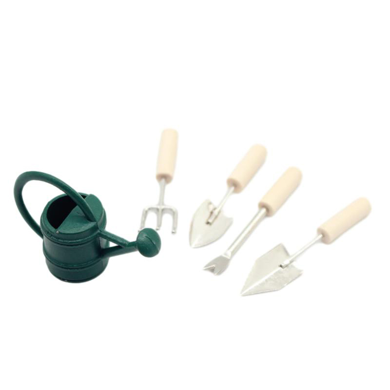 Gardening Tools Toys - 1:12 Poppenhuis Miniatuur Tuingereedschap Gieter Boerderij