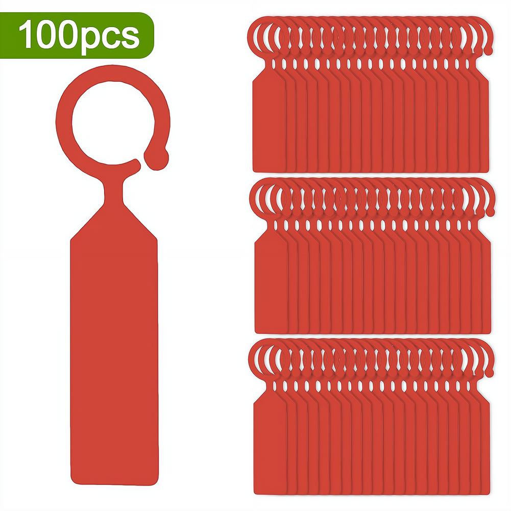 Garden Label Marker - Tuinplantlabel Ringhaak Boommarkeringen Bord Plastic Waterdicht