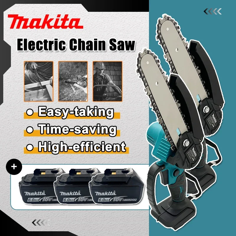 Gardening Tools Wooden - Makita 6 Inch kettingzaag Elektrische zaag