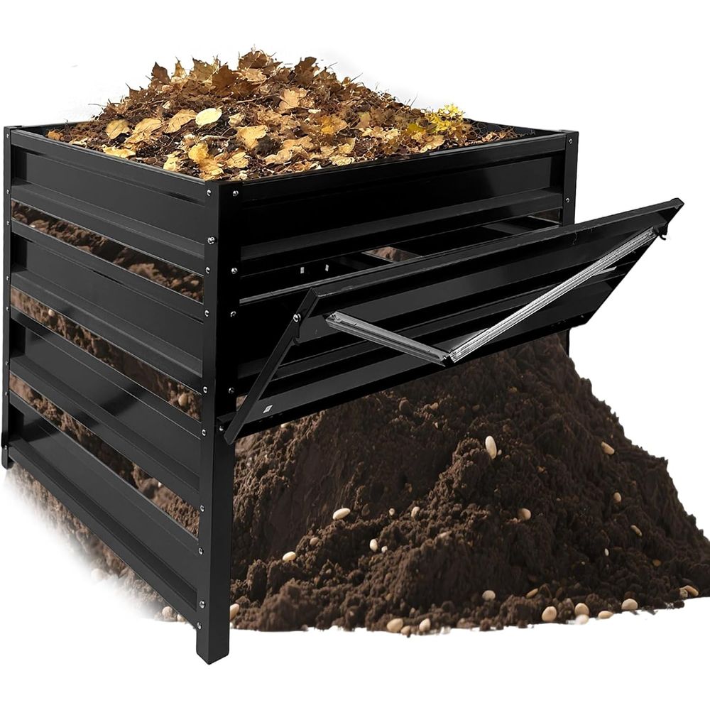 Compost Bin - Compostbak buiten - 285 gallon metalen