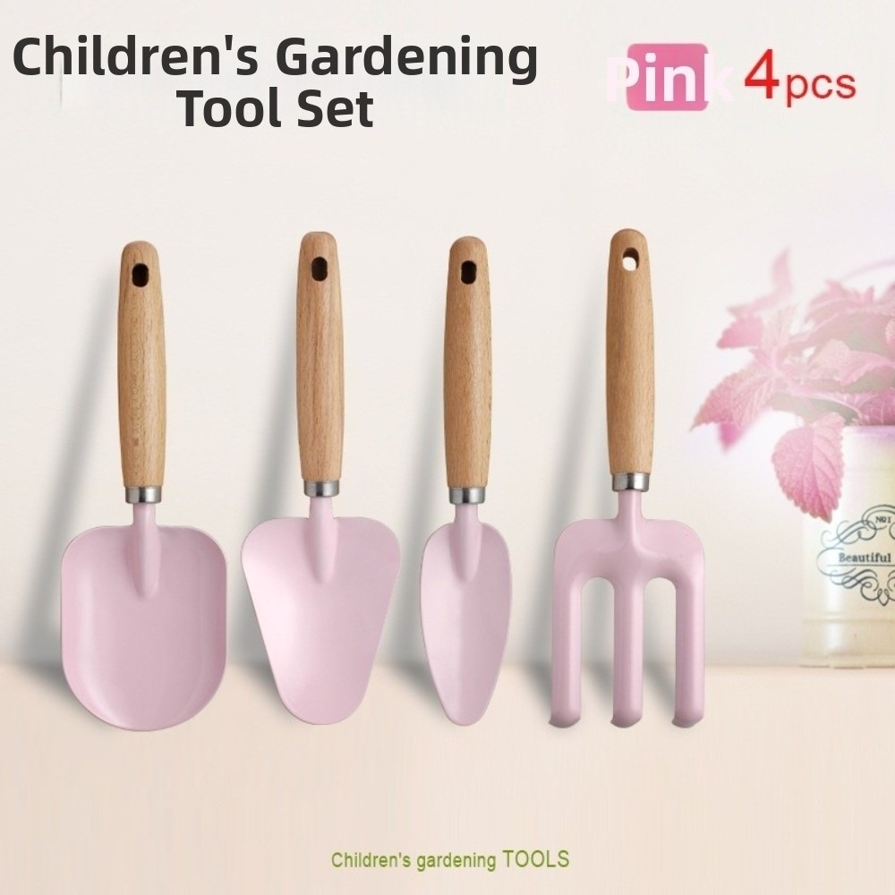 Gardening Tools Kit For Kids - Kleurrijk kindertuin gereedschapset, educatief, lichtgewicht, veilig