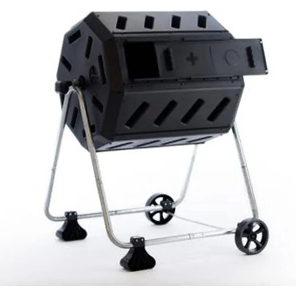 Compost Bin - 37 Liter Dubbele Kamer Composter met