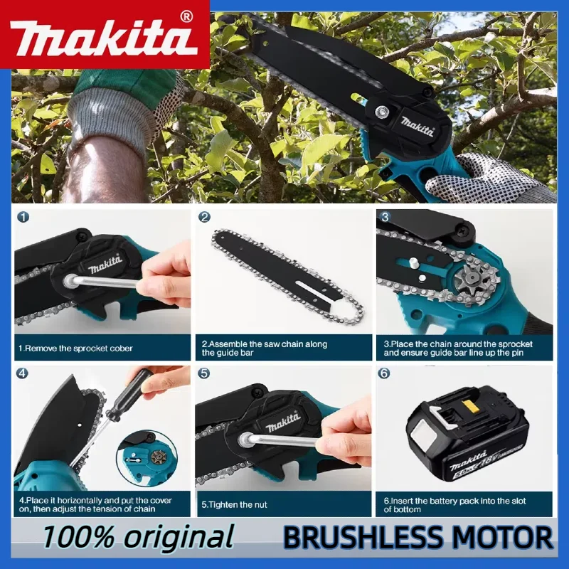 Makita 6 inch kettingzaag 18V  - Gardening Tools Wooden recensie en prijs