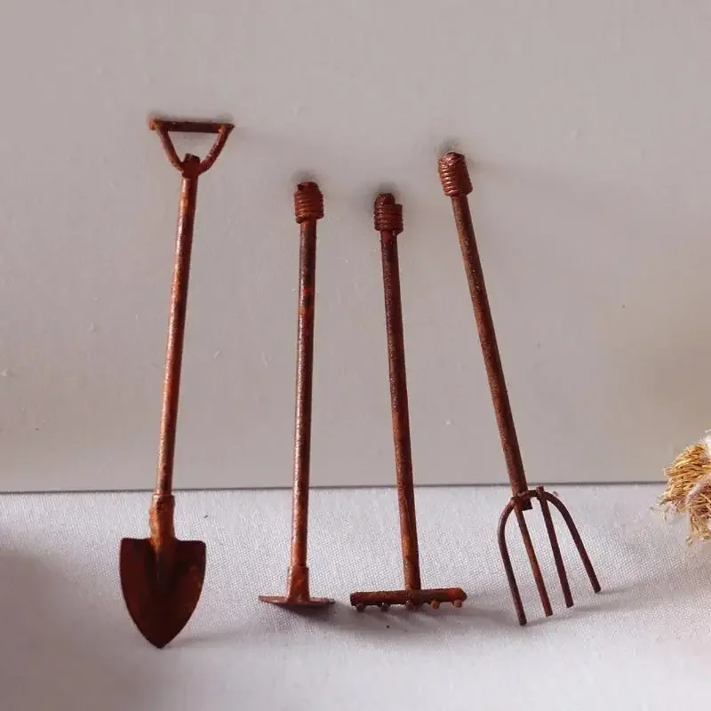4 Stks/pak Miniatuur Tuingeree - Gardening Tools Toys recensie en prijs