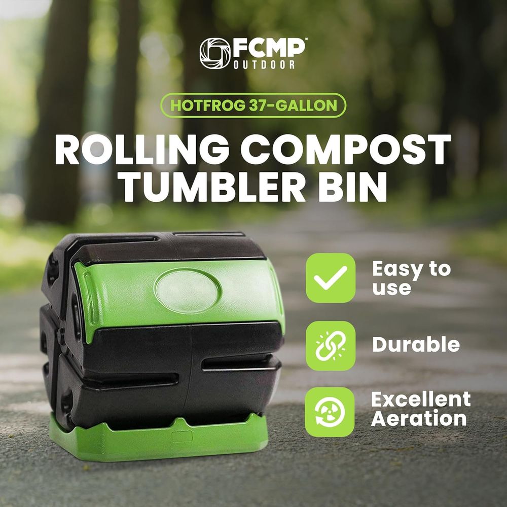 Compostbak voor buiten met één - Compost Bin recensie en prijs