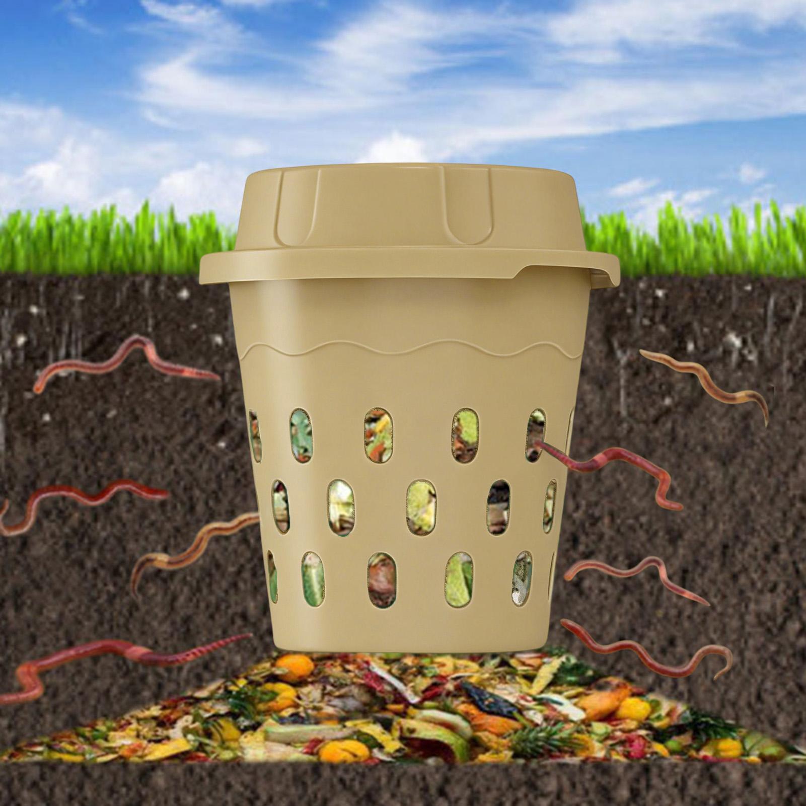 In de grond geplaatste wormenc - Compost Bin recensie en prijs