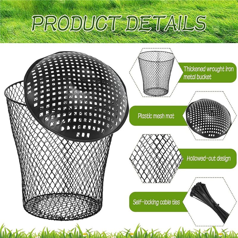 4-delige grote ingegraven worm - Compost Bin recensie en prijs