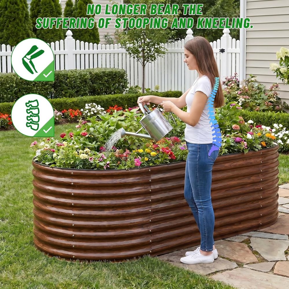 36 cm hoge verhoogde moestuinb - Raised Bed Planter Box recensie en prijs