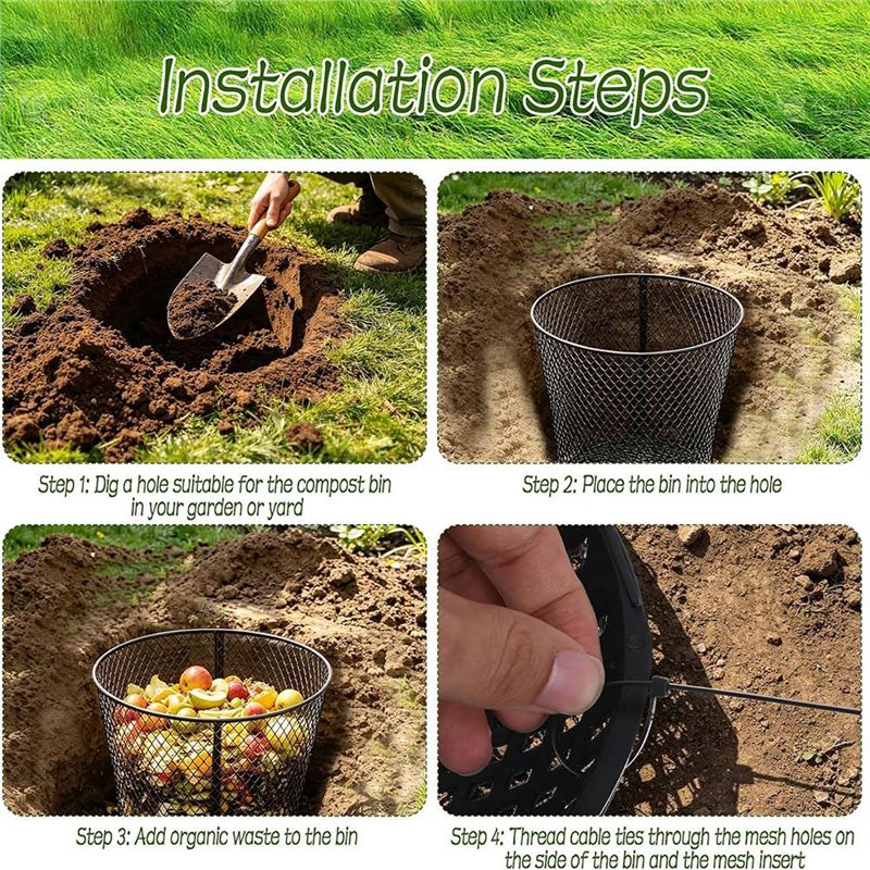A27F-4 Pakket Grote Inground W - Compost Bin recensie en prijs