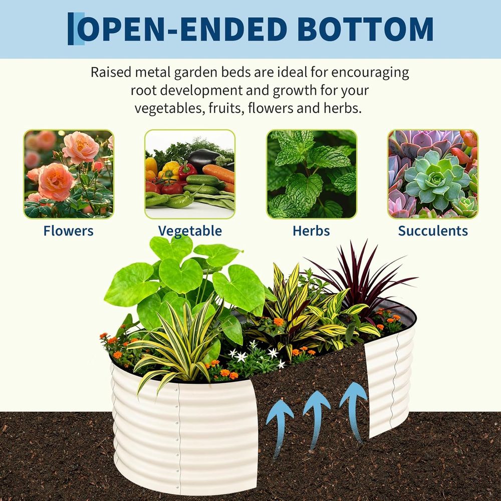 2-pack verhoogde moestuinbakke - Raised Bed Planter Box recensie en prijs