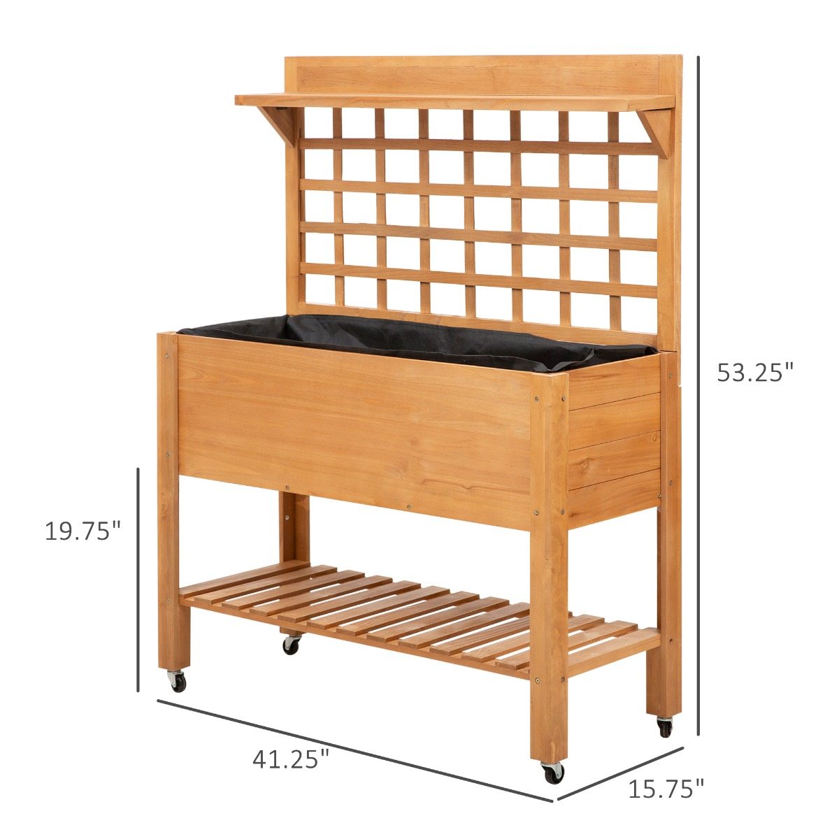 Verhoogde moestuinbak van mass - Raised Bed Planter Box recensie en prijs