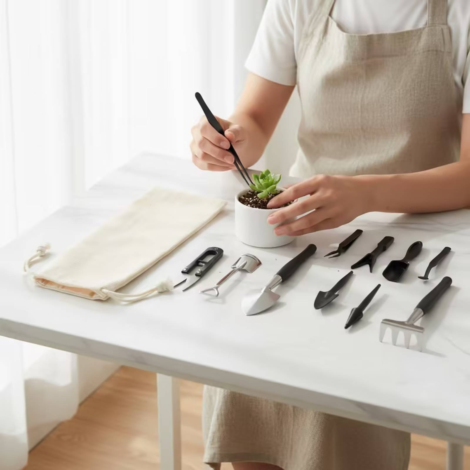 12-delige succulenten gereedsc - Gardening Tools Set recensie en prijs