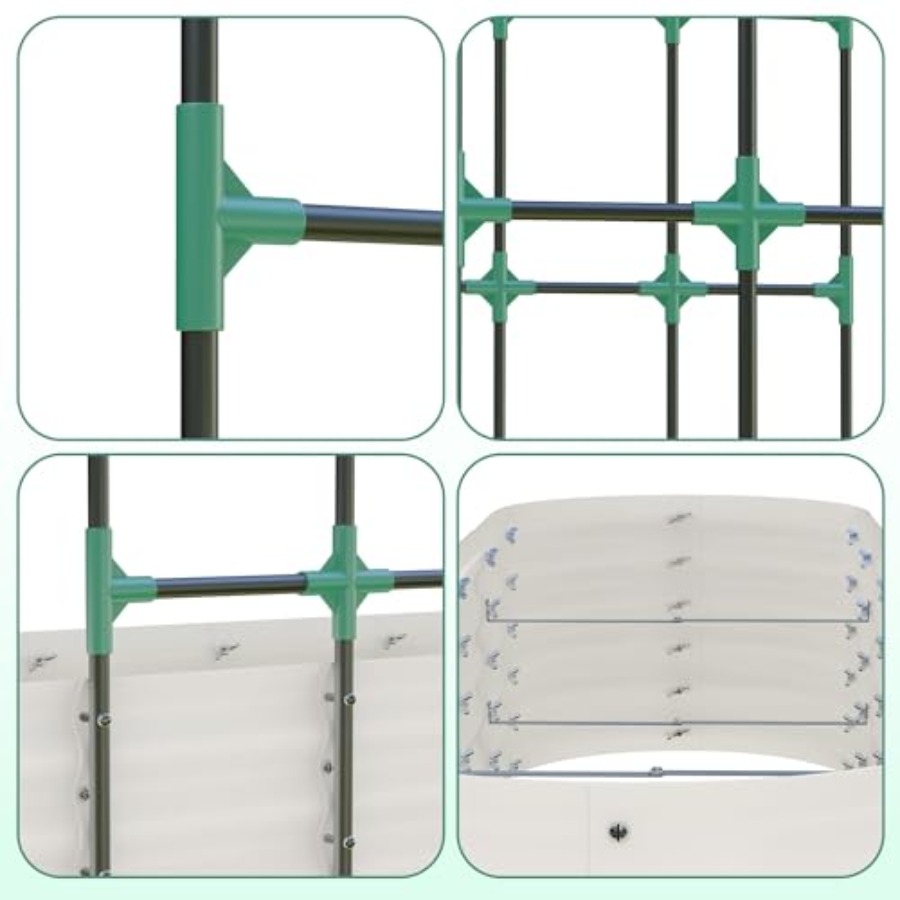 96 cm hoge gegalvaniseerde ver - Raised Bed Planter Box recensie en prijs
