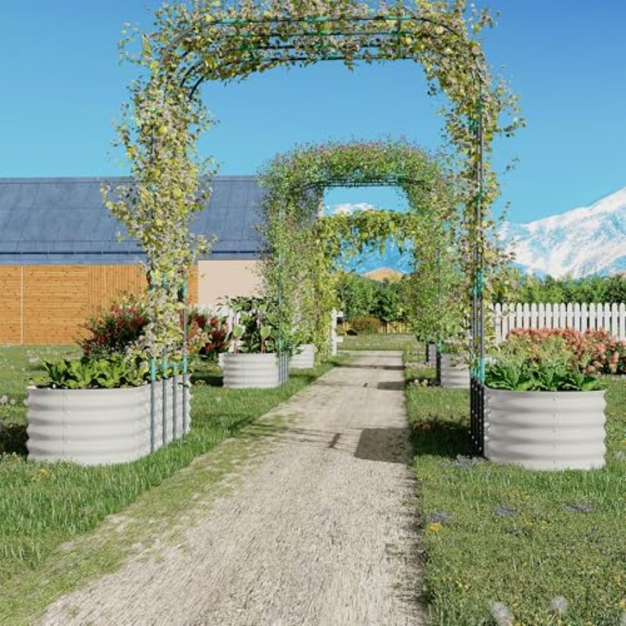 96 cm hoge gegalvaniseerde ver - Raised Bed Planter Box recensie en prijs