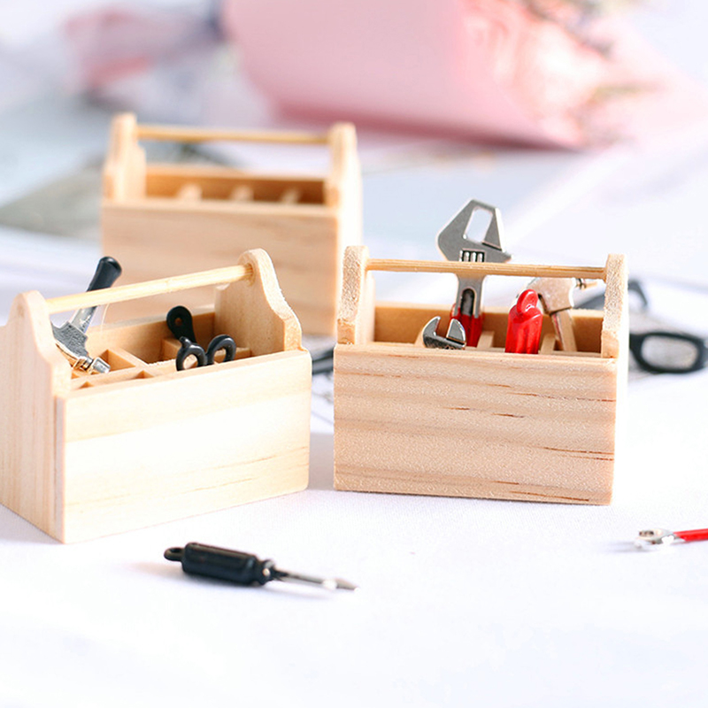 3/4/5/6Pcs Dollhouse Miniatuur - Gardening Tools Gift Set recensie en prijs