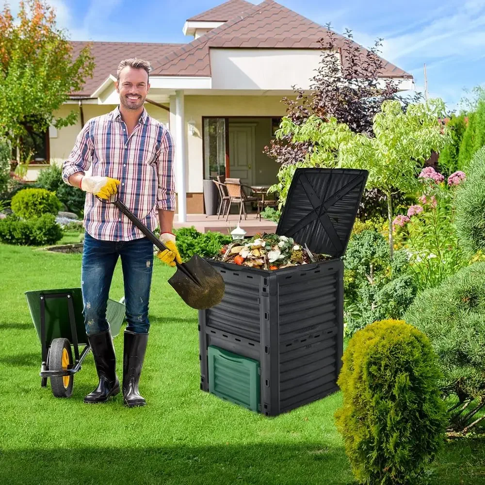 80 Liter Buitencomposteringsba - Compost Bin recensie en prijs