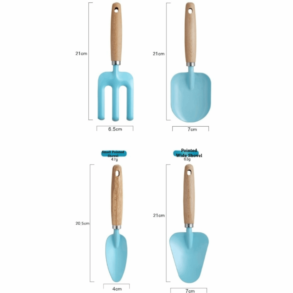 Kleurrijk kindertuin gereedsch - Gardening Tools Kit For Kids recensie en prijs