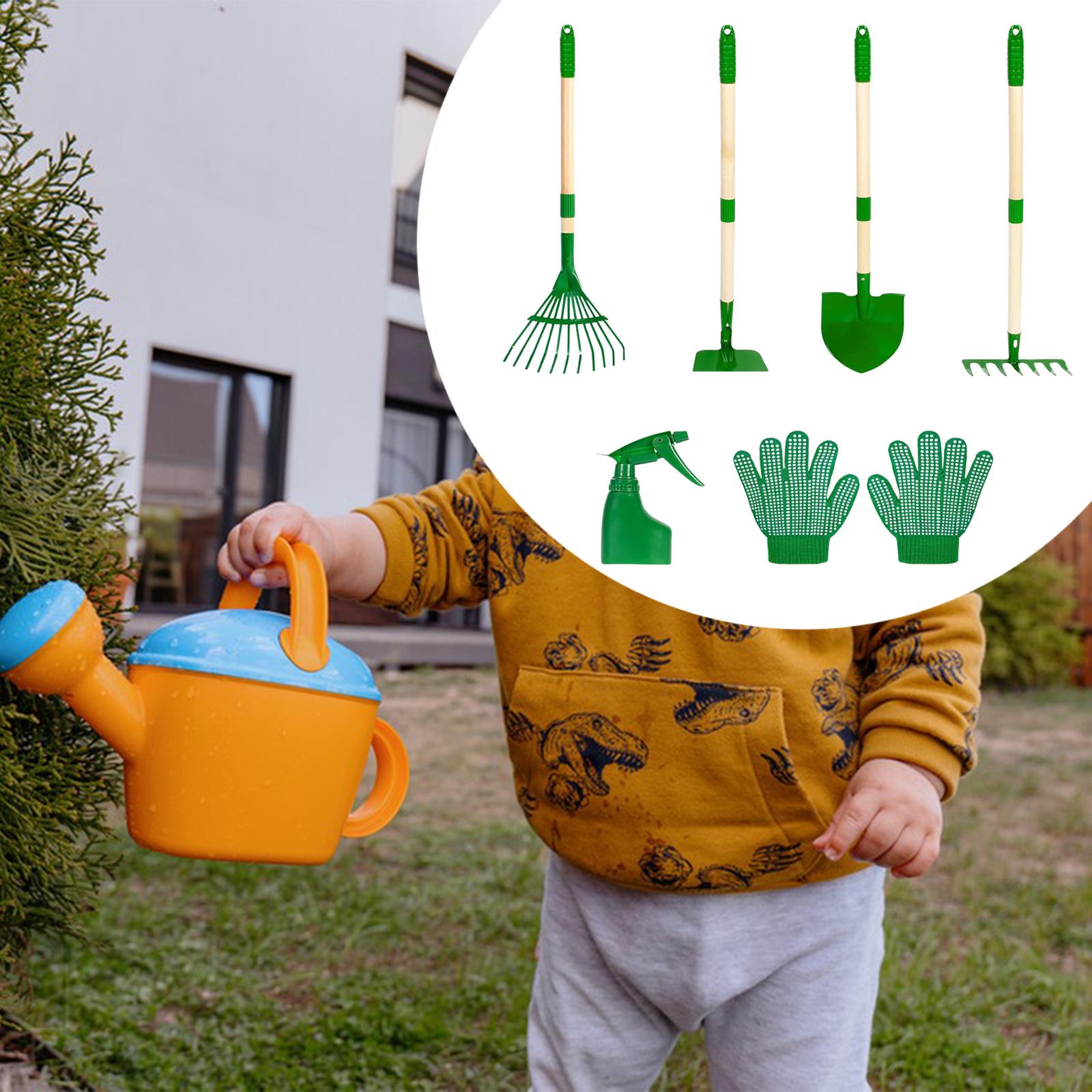 6x Kinderen Tuingereedschap Se - Gardening Tools Kids Set recensie en prijs