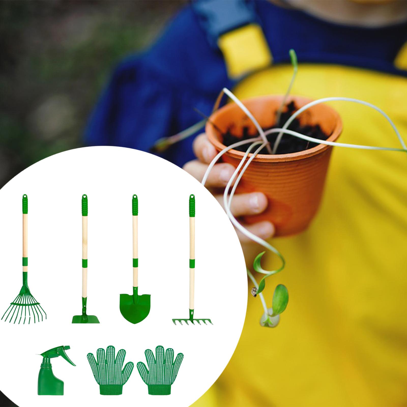 6x Kinderen Tuingereedschap Se - Gardening Tools Kids Set recensie en prijs