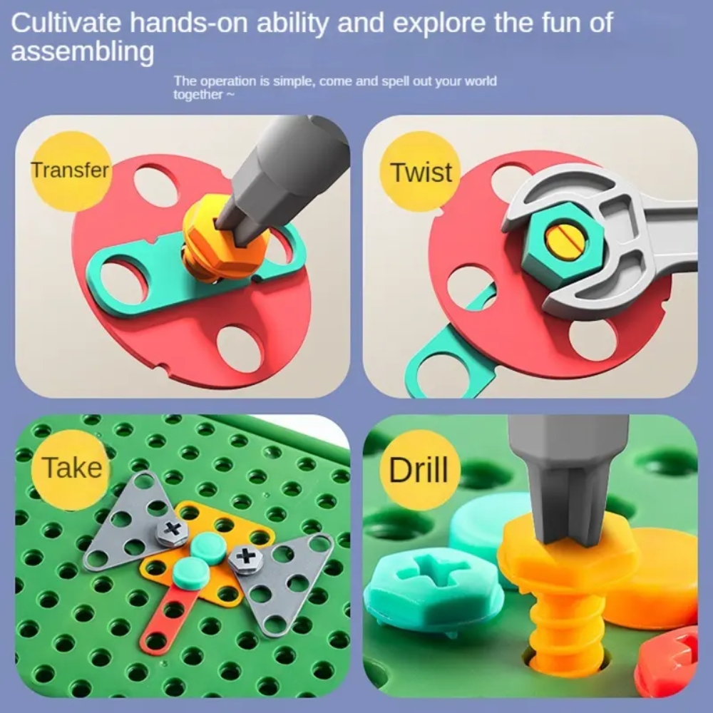 450 stuks kinder STEM-boorset  - Gardening Tools Kit For Kids recensie en prijs