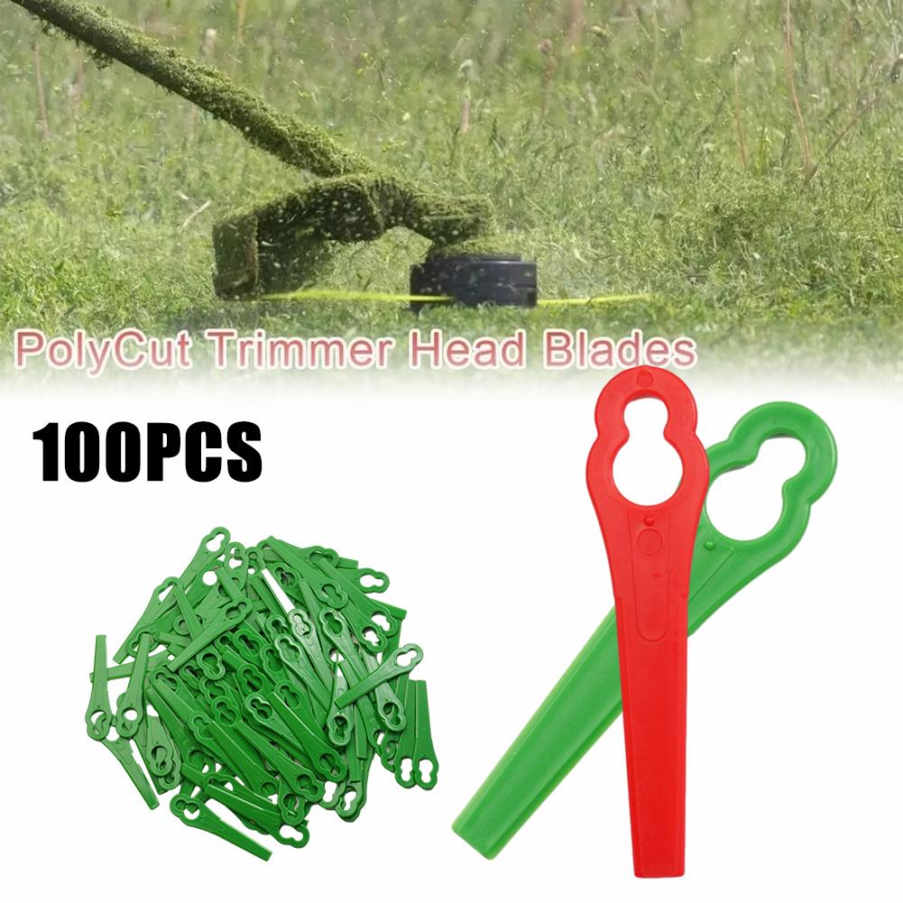 100 STKS Plastic Grastrimmer V - Gardening Tools Grass Cutter recensie en prijs