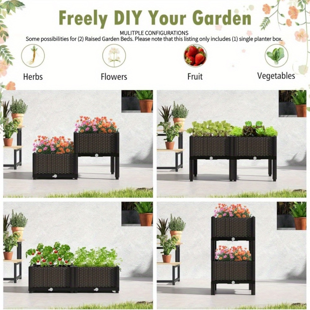 Verhoogde plantenbak voor de t - Raised Bed Planter Box recensie en prijs