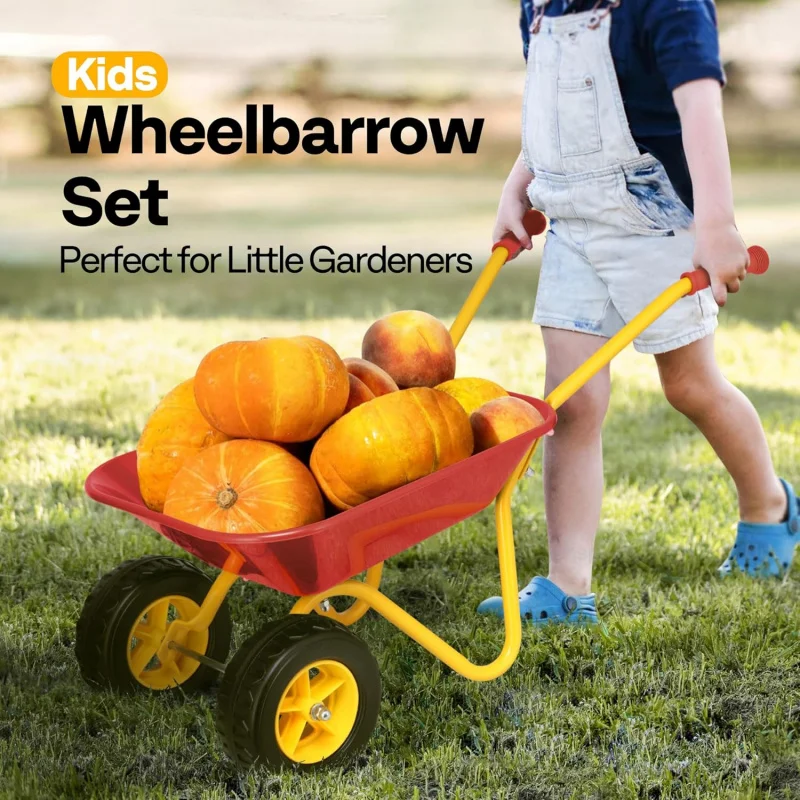 Kinderkruiwagen, tuinkar voor  - Gardening Tools Gift Set recensie en prijs