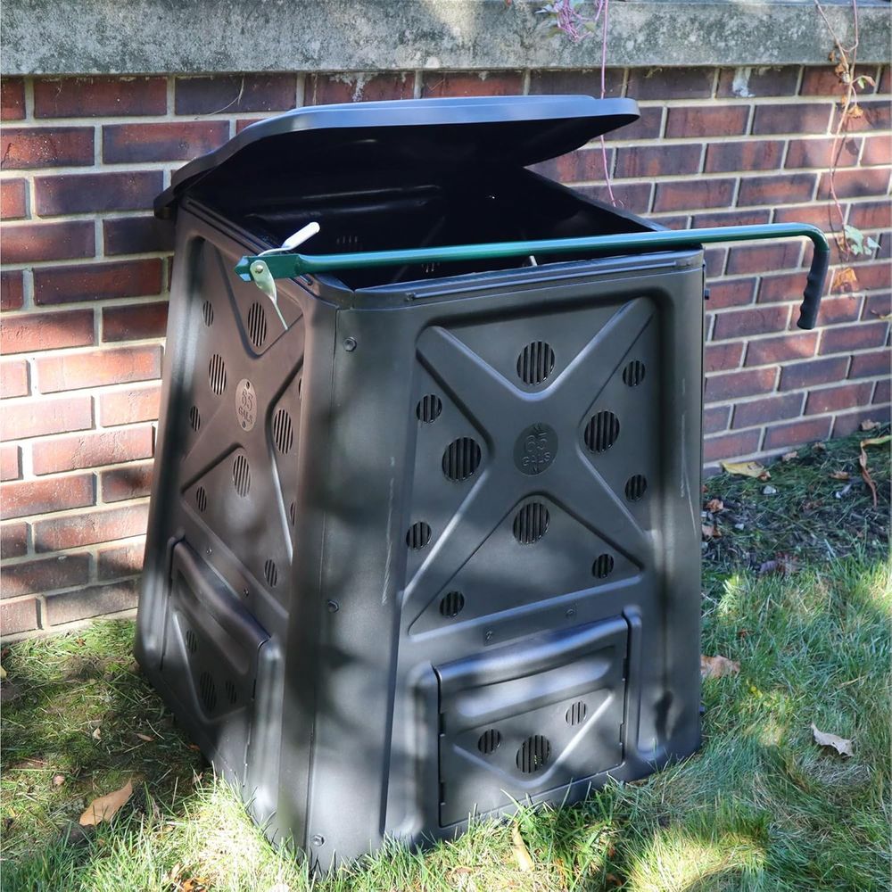 60 Liter 4-deurs buitencompost - Compost Bin recensie en prijs